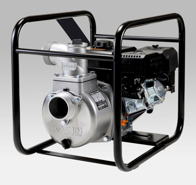 бензиновая мотопомпа для слабозагрязненной воды с двигателем Koshin