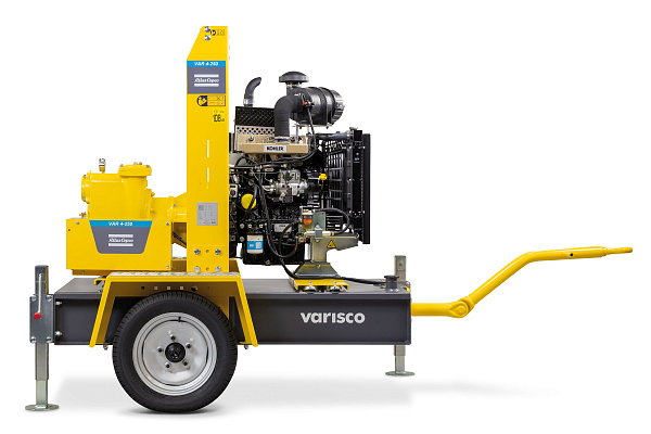 Мотопомпа серии VAR 4-250 trailer
